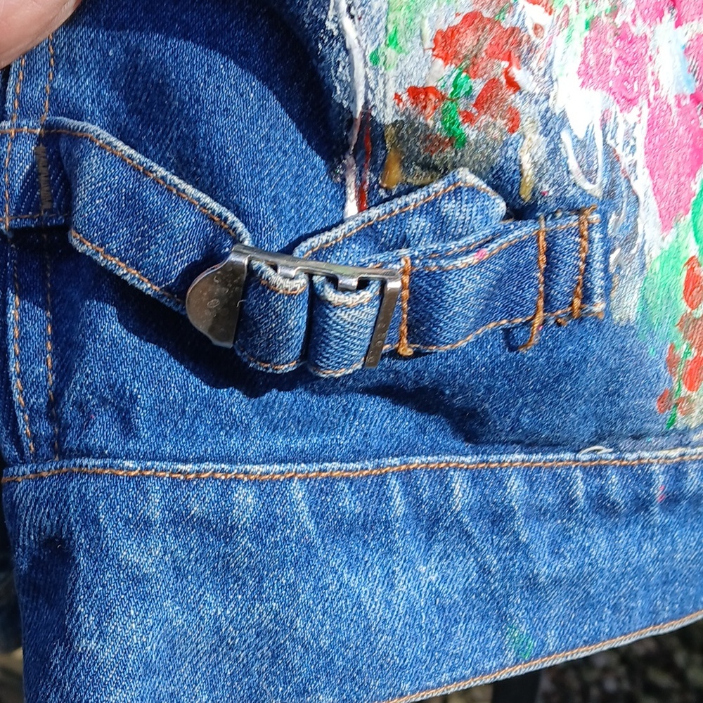 Ralph Lauren women's denim trucker jacket. sz M - Picture 10 of 12